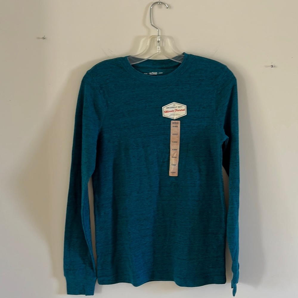 Warm turquoise thermal Shirt